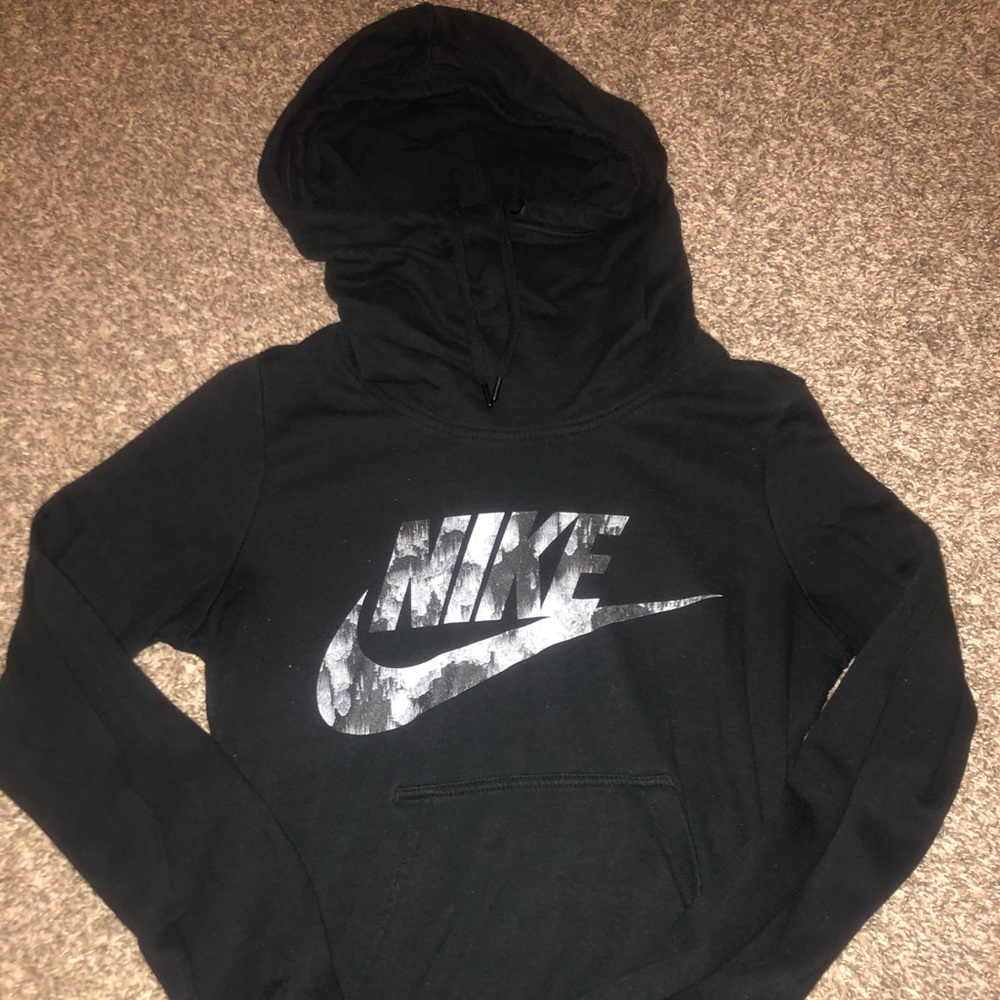 cowl neck nike hoodie